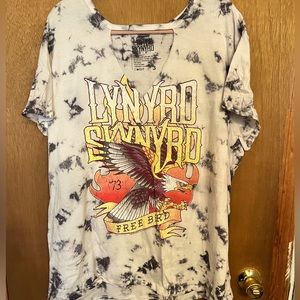 Tie dye Lynard Skynard tee